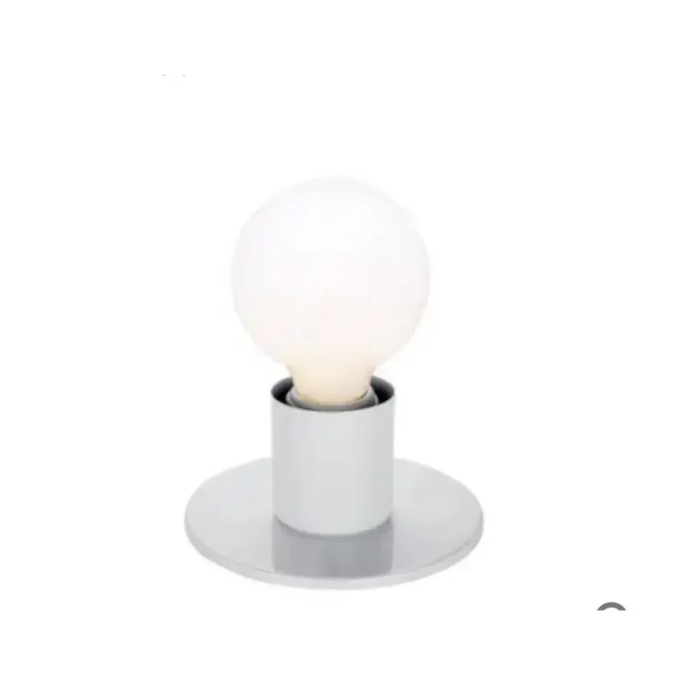Single Light 5” Wide Basic Bulb Lighting Fixture